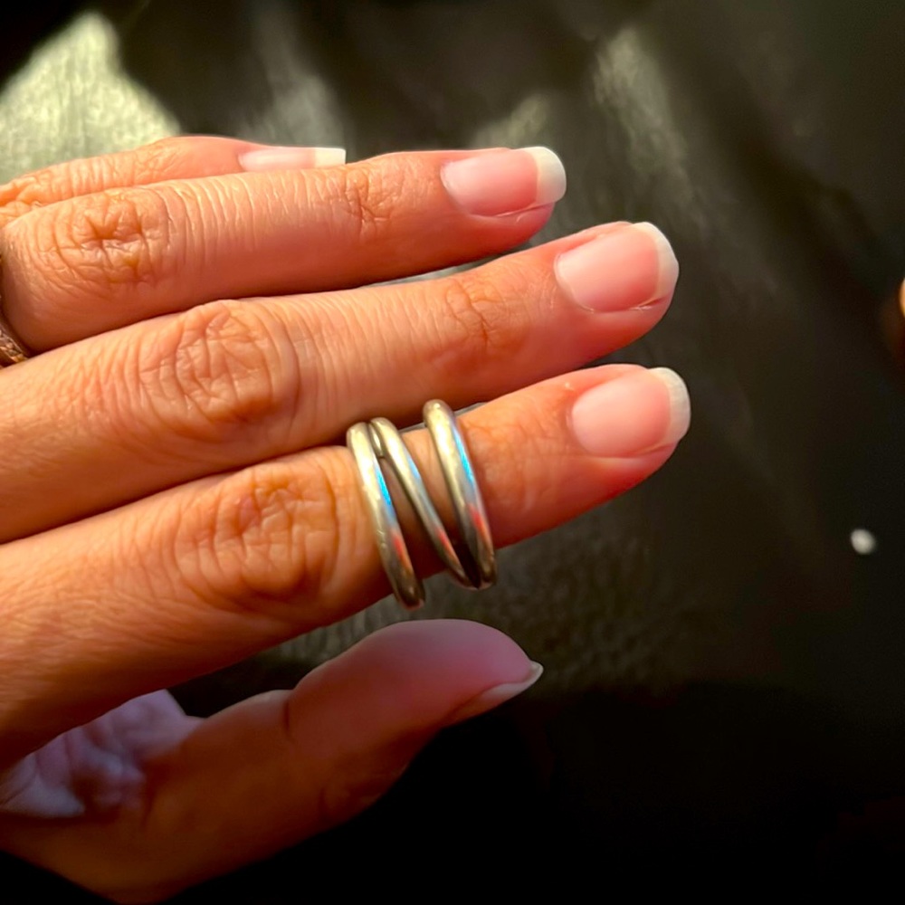 Tiffany’s & Co sterling silver zig zag Ring